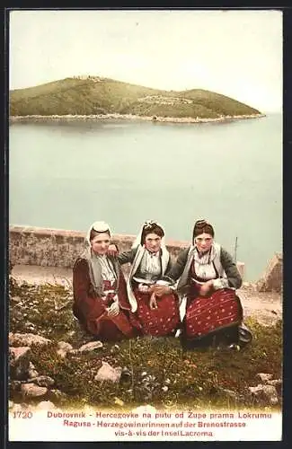 AK Dubrovnik, Hercegovke na putu od Zupe prama Lokrumu
