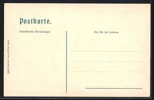 AK Gossensass am Brenner, Ortsansicht mit dem Pflerschtal