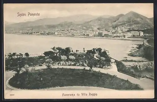 AK Sestri Ponente, Panorama da Villa Raggio