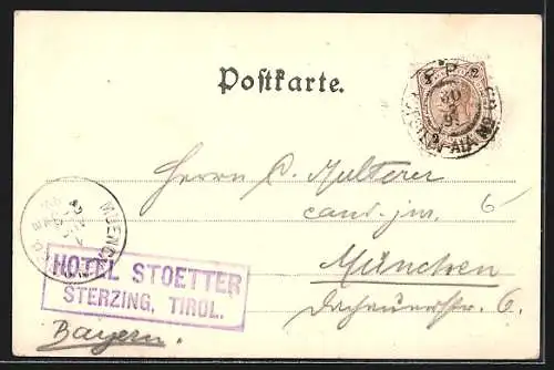 AK Sterzing, Blick in den Rathaussaal