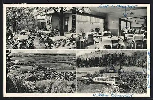 AK Todenmann /Rinteln, Pension Haus Waltraut F. Böhme, Ortsansicht