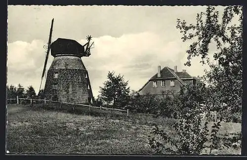 AK Rodenberg /D., Partie an der Windmühle