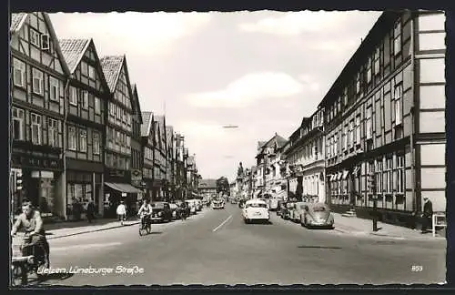 AK Uelzen, Geschäfte und Hotel in der Lüneburger Strasse