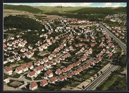 AK Northeim, Siedlung vom Flugzeug aus