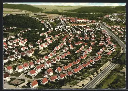 AK Northeim, Teilansicht vom Flugzeug aus