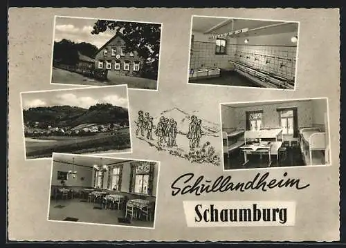 AK Schaumburg / Weser, Schullandheim Schaumburg