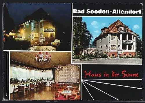 AK Bad Sooden-Allendorf, Gasthaus Haus in der Sonne, Bes. Uwe Wiechern