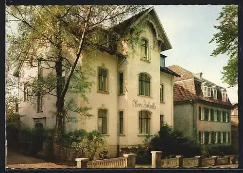 AK Bad Nenndorf, Das Sanatorium Obere Parkvilla der Georg Lorenz & Co. Kg