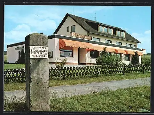 AK Duderstadt-Gerblingerode, Restaurant Hahletal am Grenzübergang