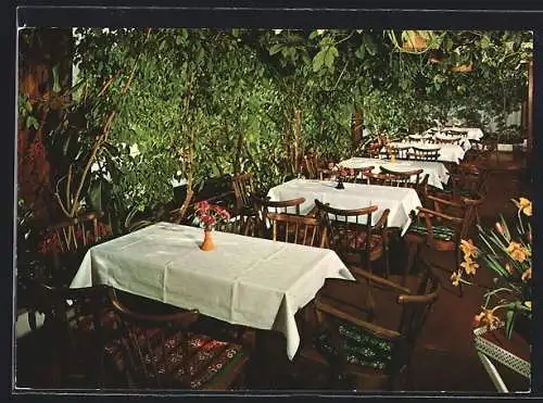 AK Bremen, Café Subtropia, Inh. August Albert, Speiseraum, Vahrer Strasse 239