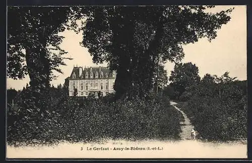 AK Azay-Le-Rideau, Le Gerfault