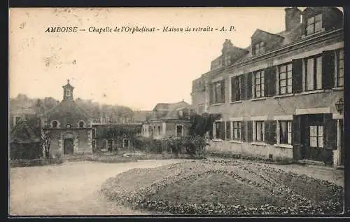 AK Amboise, Chapelle de l`Orpheliat, Maison de retraite