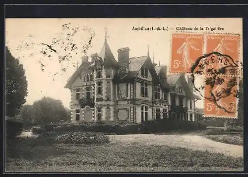 AK Ambillou /I.-et-L., Chateau de la Trigaliére