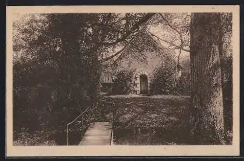 AK Ambillou /I.-et-L., Foret de Champchevrier, Chapelle de l`Hermitière