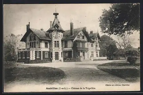 AK Ambillou /I.-et-L., Chateau de la Trigaliére