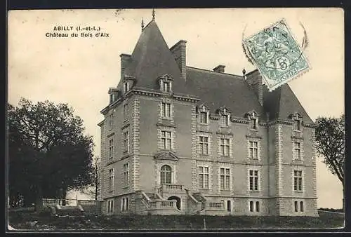 AK Abilly /I.-et-L., Chateau du Bois d`Aix