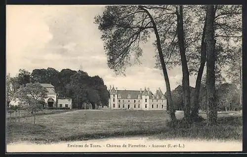 AK Auzouer /I.-et-L., Chateau de Pierrefitte