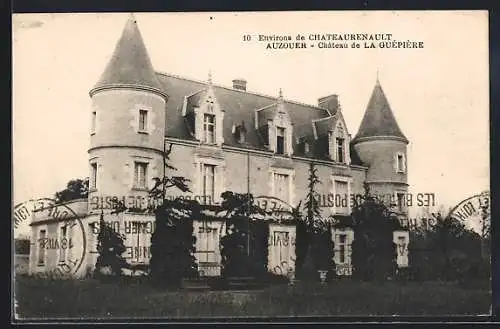 AK Auzouer /I.-et-L., Chateau de La Guépière