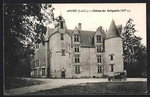 AK Anché /I.-et-L., Chateau des Brétignolles