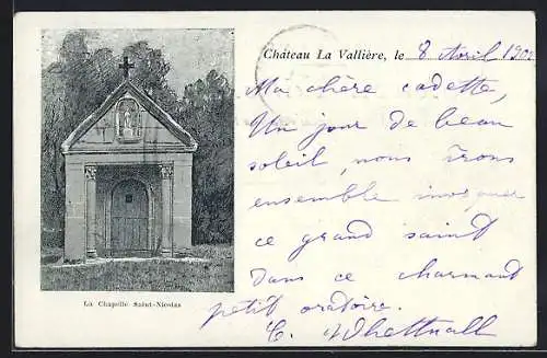 AK Chateau La Vallière, La Chapelle Salut-Nicolas