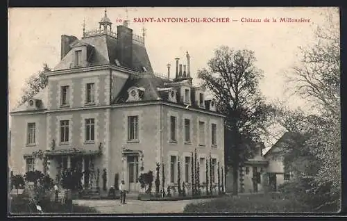 AK Saint-Antoine-du-Rocher, Chateau de la Millonnière