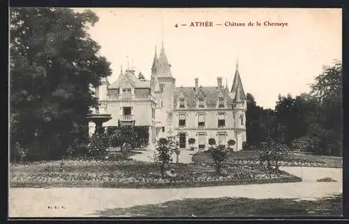 AK Athée /I.-et-L., Chateau de la Chesnaye