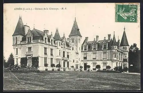 AK Athée /I.-et-L., Chateau de la Chesnaye