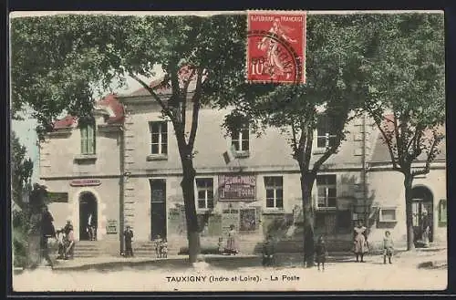 AK Tauxigny /I.-et-L., La Poste