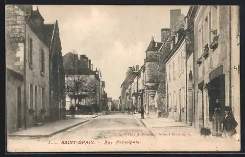 AK Saint-Épain, Rue Principale