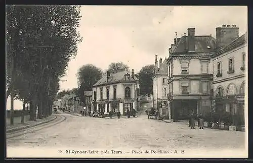AK St-Cyr-sur-Loire, Place de Portillon