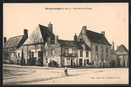 AK St-Christophe, Un coin de la Place