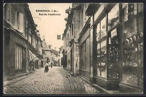 AK Bourgueil /I.-et-L., Rue du Commerce