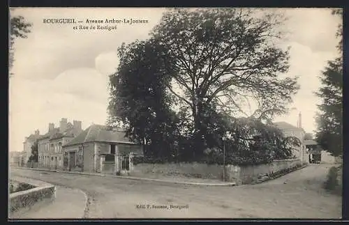 AK Bourgueil, Avenue Arthur-Le Jouteux et Rue de Restigue