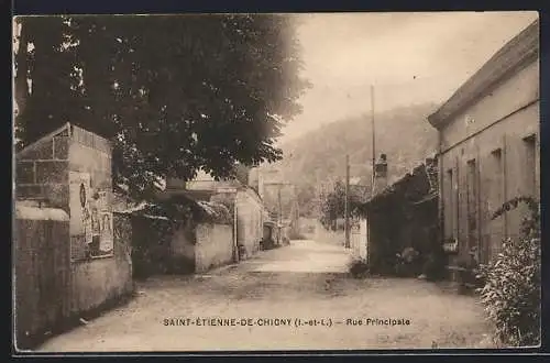 AK St-Etienne-de-Chigny, Rue Principale