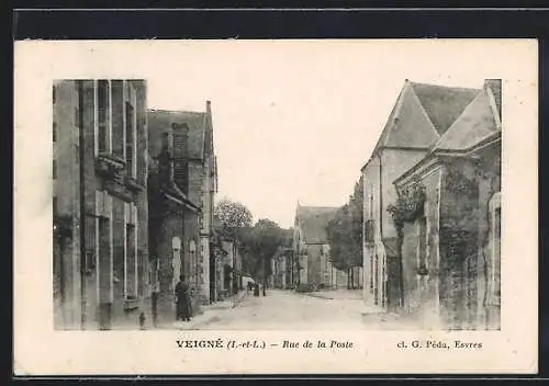 AK Veigné, Rue de la Poste