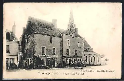 AK Tauxigny /I.-et-L., L`Eglise (XIIIe siècle)