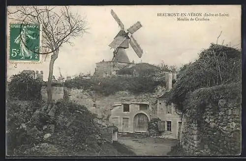 AK Beaumont-En-Veron, Moulin de Cruchon