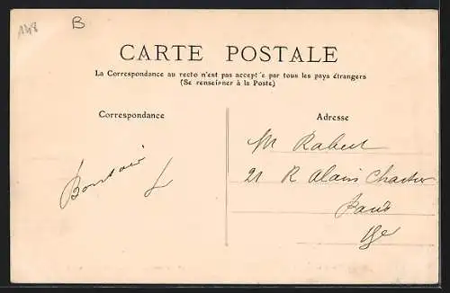 AK Beaumont-en-Véron, Fondation Gréban-de-Pontourny, L`Avenue