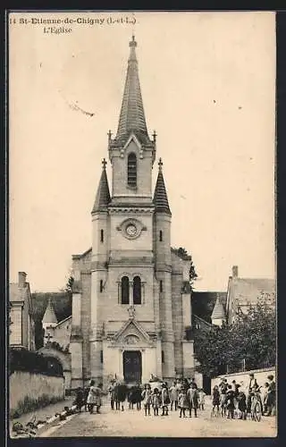 AK St-Etienne-de-Chigny, L`Eglise