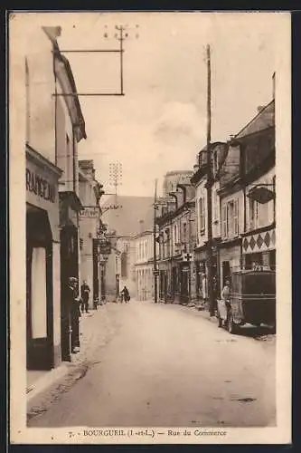 AK Bourgueil /I.-et-L., Rue du Commerce