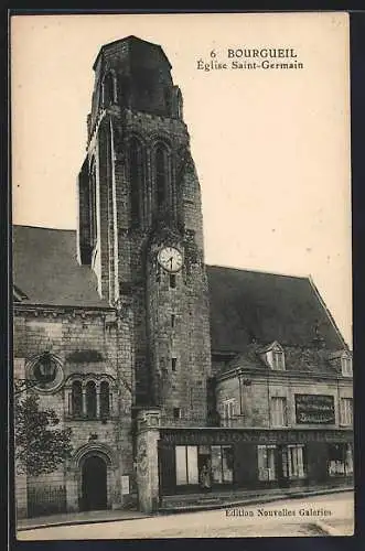 AK Bourgueil, Église Saint-Germain