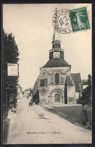 AK Ballan /I.-et-L., L`Eglise