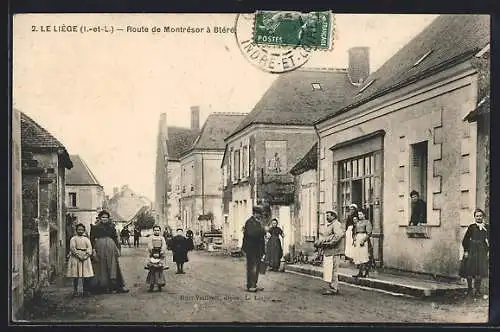 AK Le Liège, Route de Montrésor à Bléré