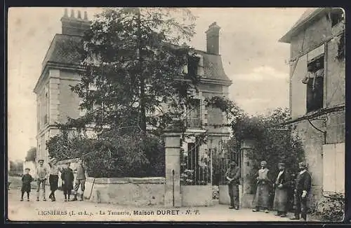 AK Lignières /I.-et-L., La Tannerie, Maison Duret