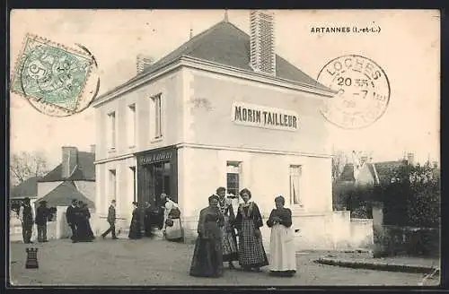 AK Artannes /I.-et-L., Morin Tailleur