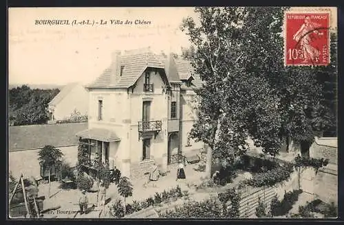 AK Bourgueil /I.-et-L., La Villa des Chenes