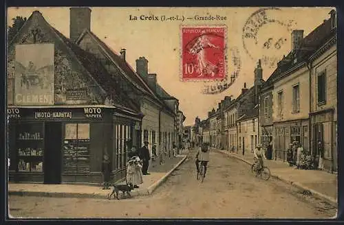 AK Le Croix /I.-et-L., Grande-Rue