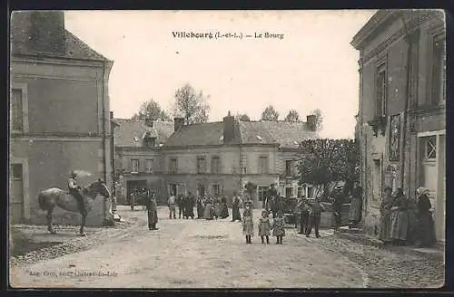 AK Villebourg /I.-et-L., Le Bourg