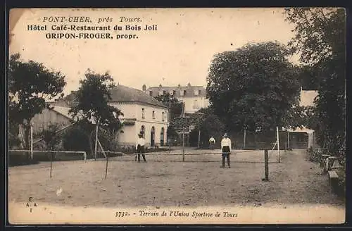 AK Pont-Cher /Tours, Terrain de l`Union Sportive de Tours