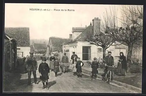 AK Négron, Place de la Mairie